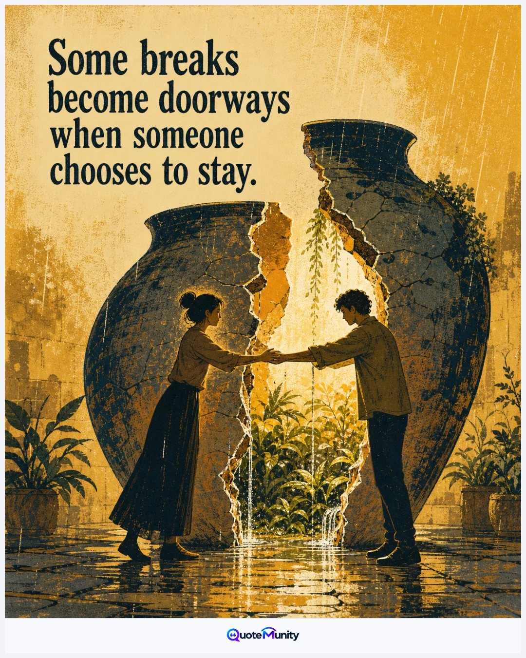 Steadfast love does not undo hardship; it transforms rupture into a shared path forward.